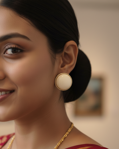 Classic Pearl Stud Earring