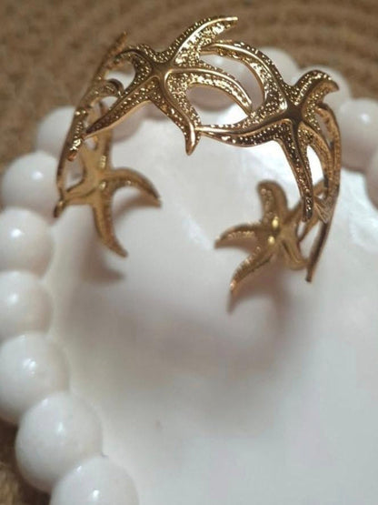 Adjustable Star Cuff Bracelet