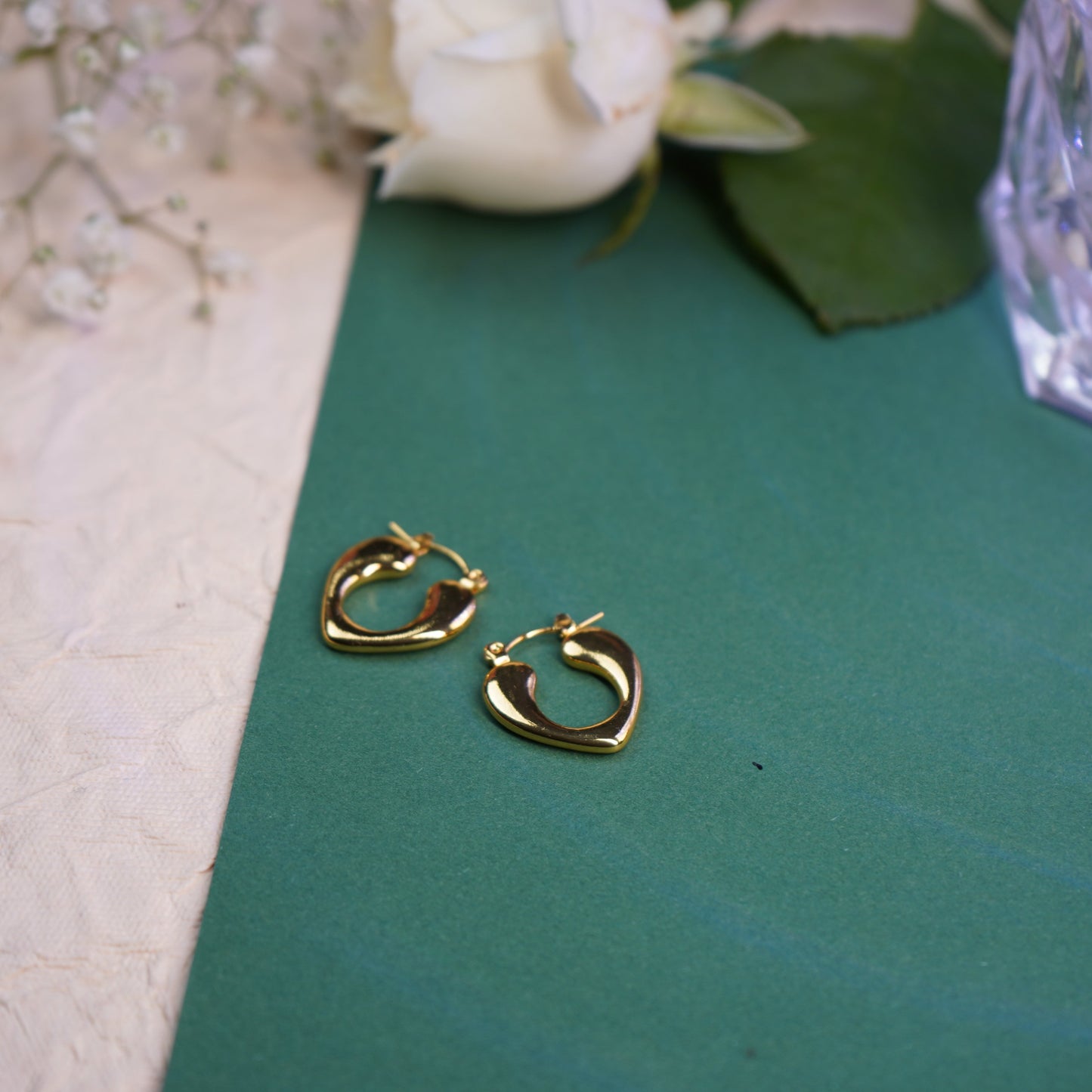 Satin hoops