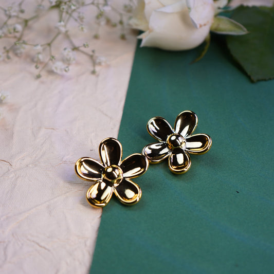 Golden Bloom Studs