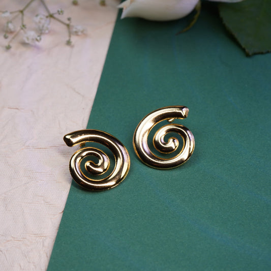 Spiral Chunky Earring