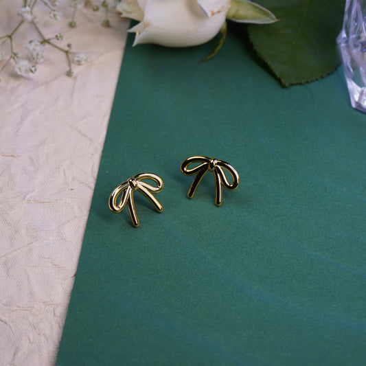 Satin Bow Earrings