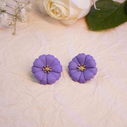Mystic Bloom Stud Earring