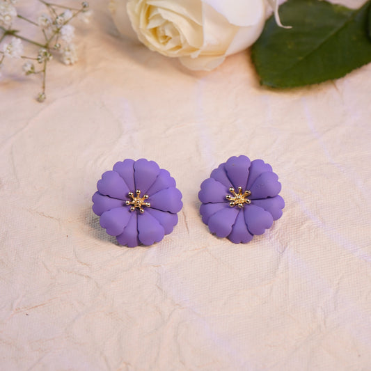 Mystic Bloom Stud Earring